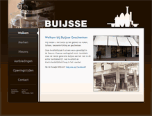 Tablet Screenshot of buijssegeschenken.nl